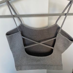 Free People Strappy Back Straighten Up Tank